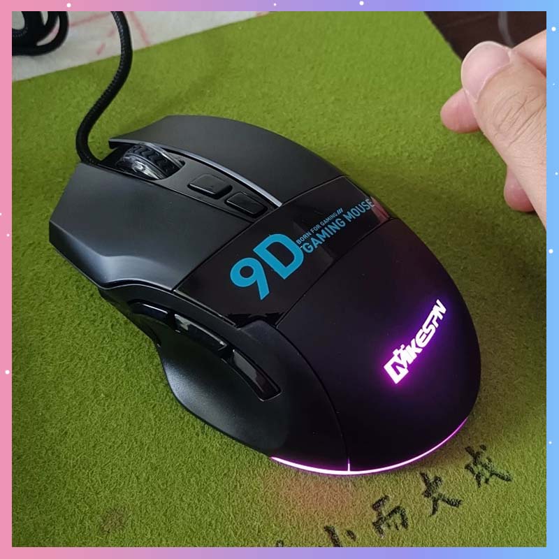 Esports Gaming - ماوس ألعاب سلكي X10 بـ 9