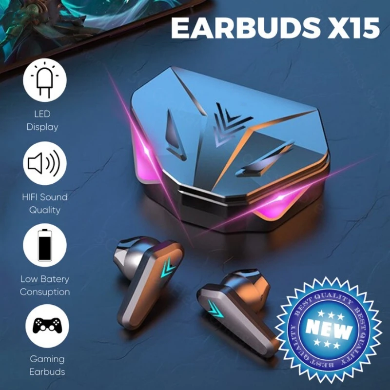 سماعة أذن لاسلكية X15 TWS X15  - مراجعة Esports Gaming Headset وسعره