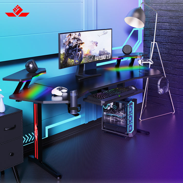 طاولة ألعاب كمبيوتر كبيرة مقاس - مراجعة Esports Gaming وسعره