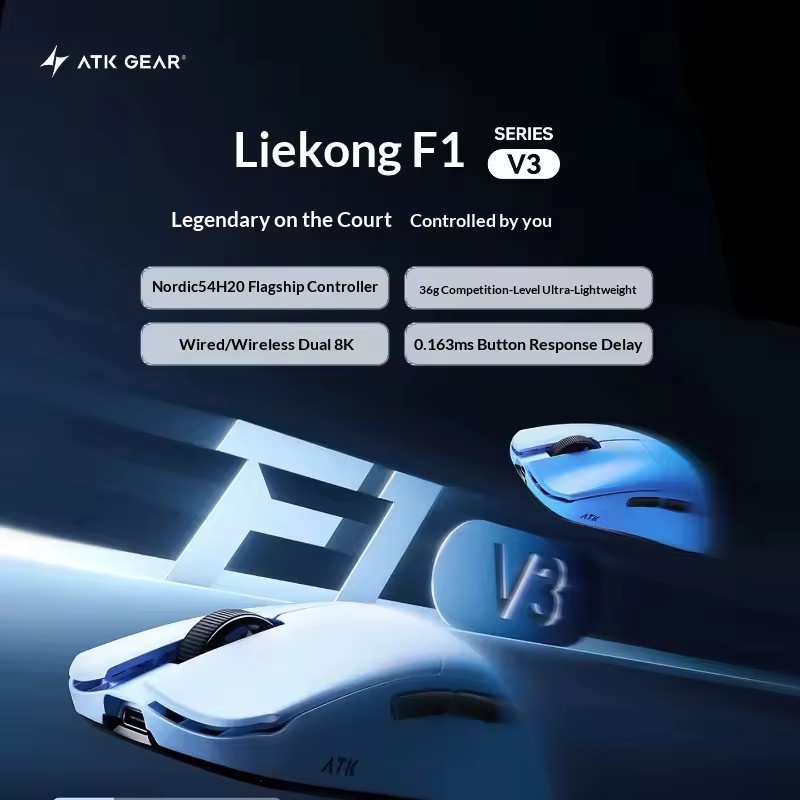 ماوس لاسلكي ثلاثي الأوضاع ATK  - مراجعة Esports Gaming وسعره