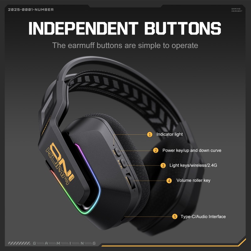سماعة ألعاب ONIKUMA GT828 لاسل - مراجعة Esports Gaming Headset وسعره