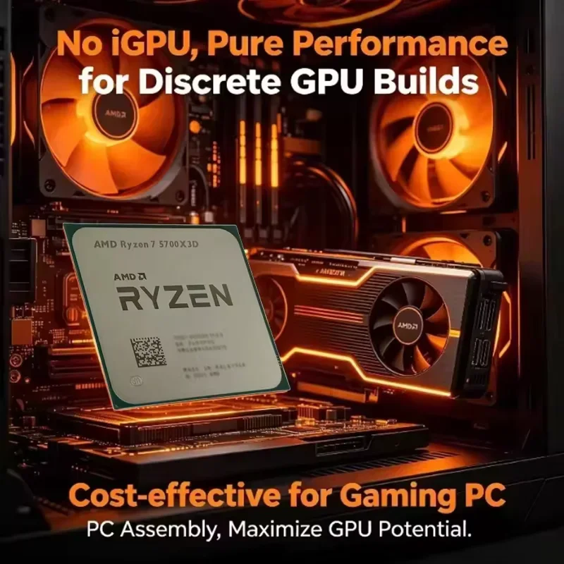معالج AMD Ryzen 7 5700X3D R7 5 - مراجعة Esports Gaming وسعره